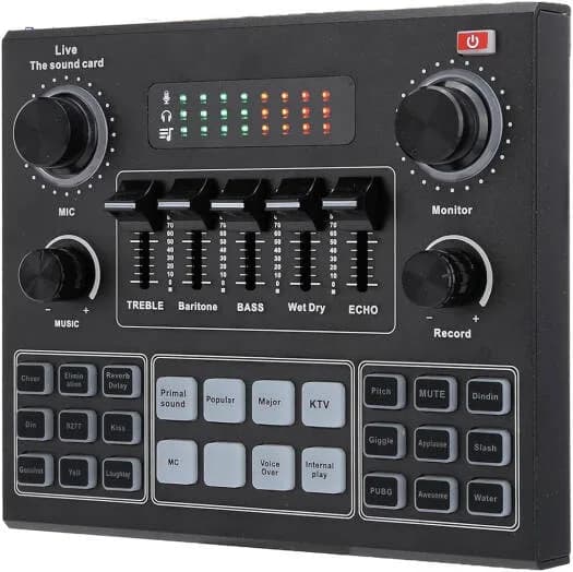 Bortony V9 Live Sound Card Mixer