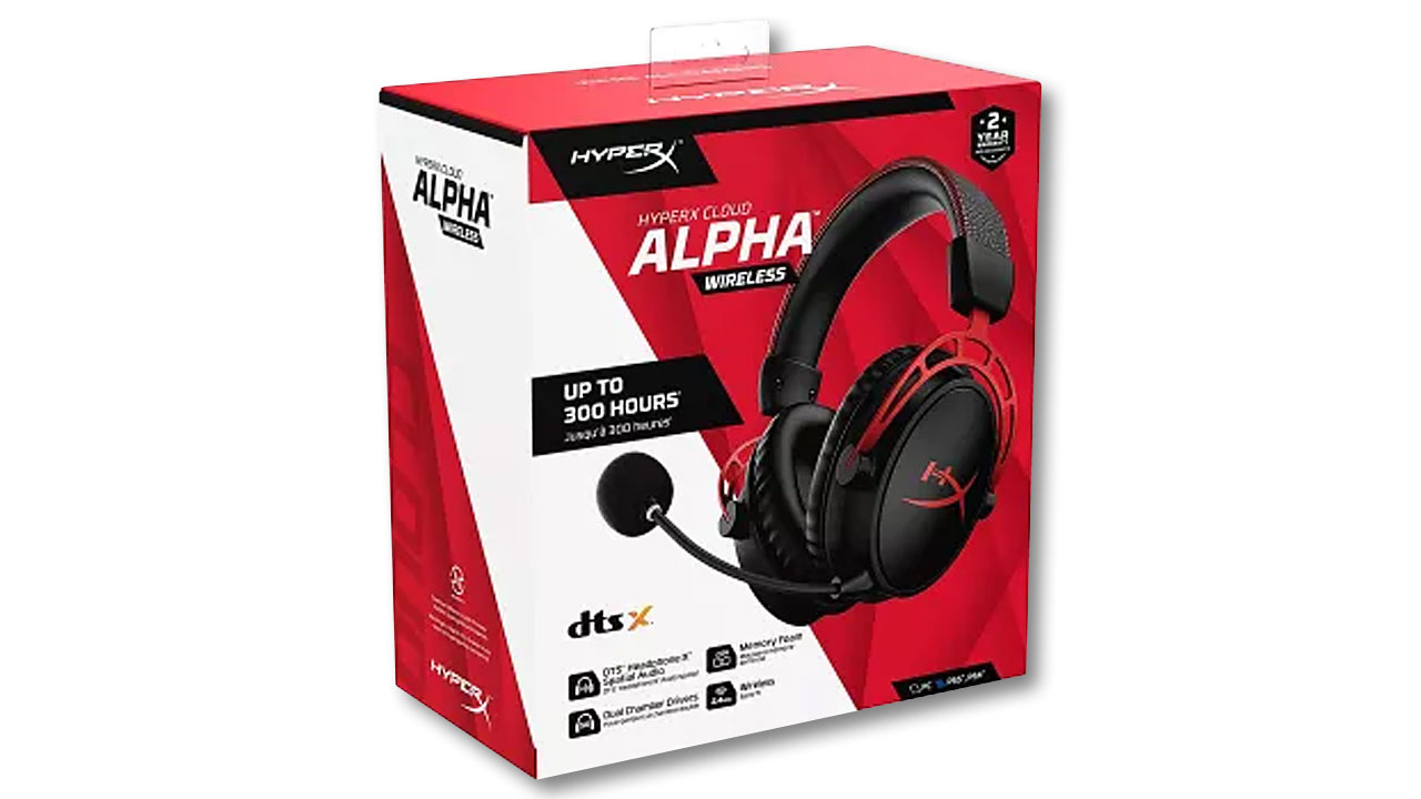 HyperX Cloud Alpha Wireless (OPEN-BOX)