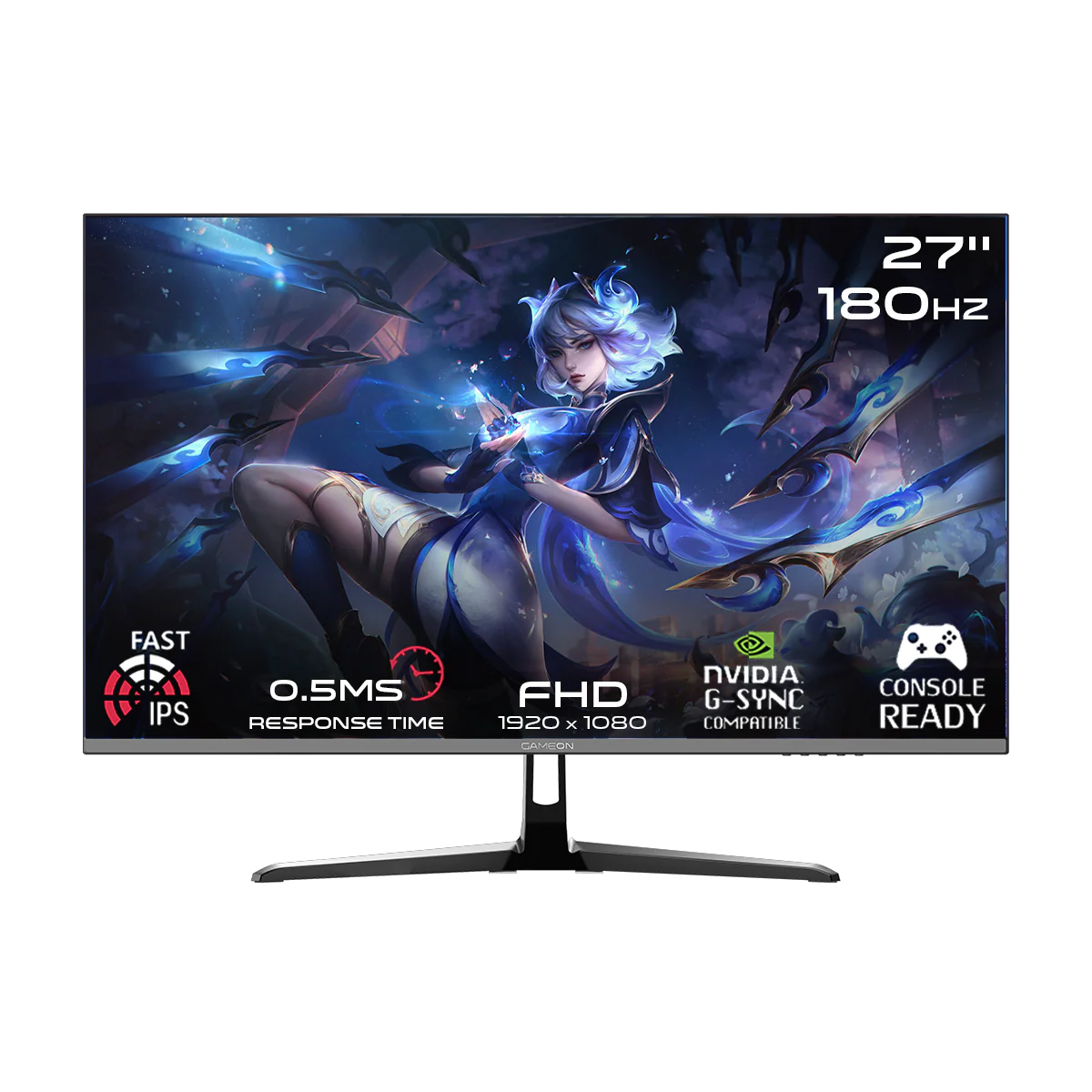 GAMEON GOPS27180IPS Pro Series 27-inch Gaming Monitor