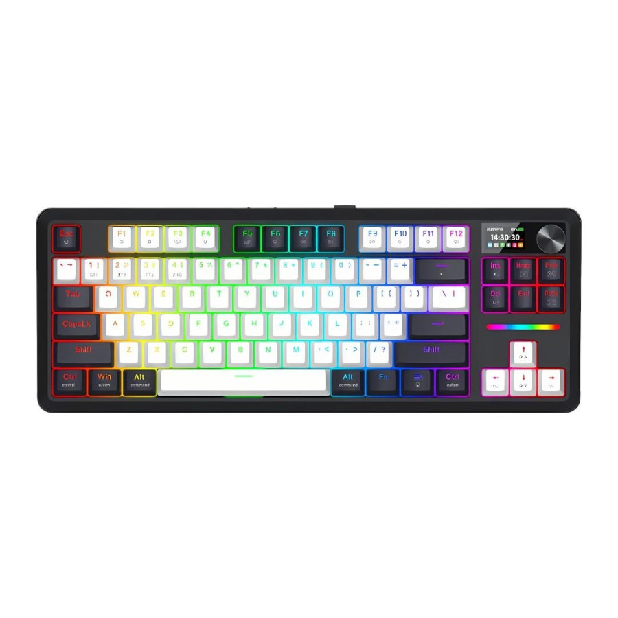 Redragon Wildslash K746WB RGB Pro Wireless Mechanical Gaming Keyboard with LCD Display