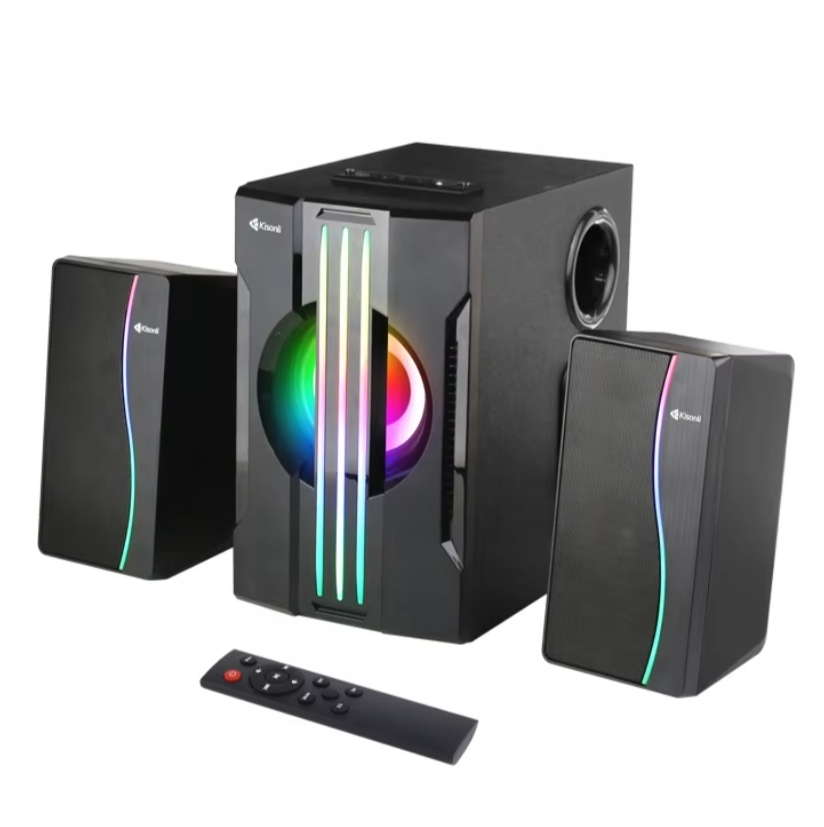 Kisonli 2.1 RGB Multimedia Speaker System