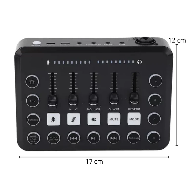 VeGue F11 Live Sound Card User Manual - صورة 2
