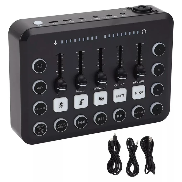 VeGue F11 Live Sound Card User Manual - صورة 3