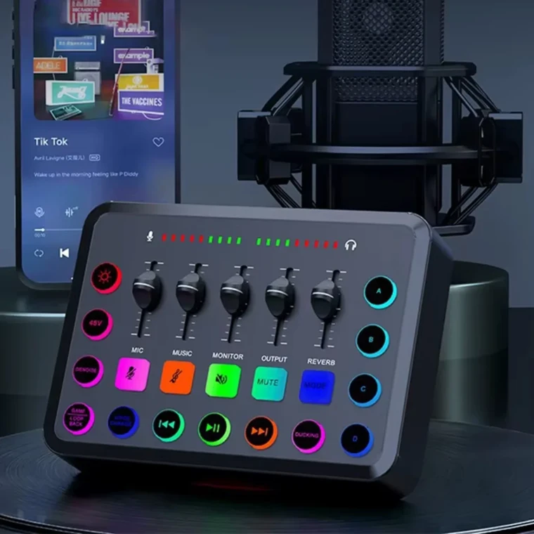 VeGue F11 Live Sound Card User Manual - صورة 4