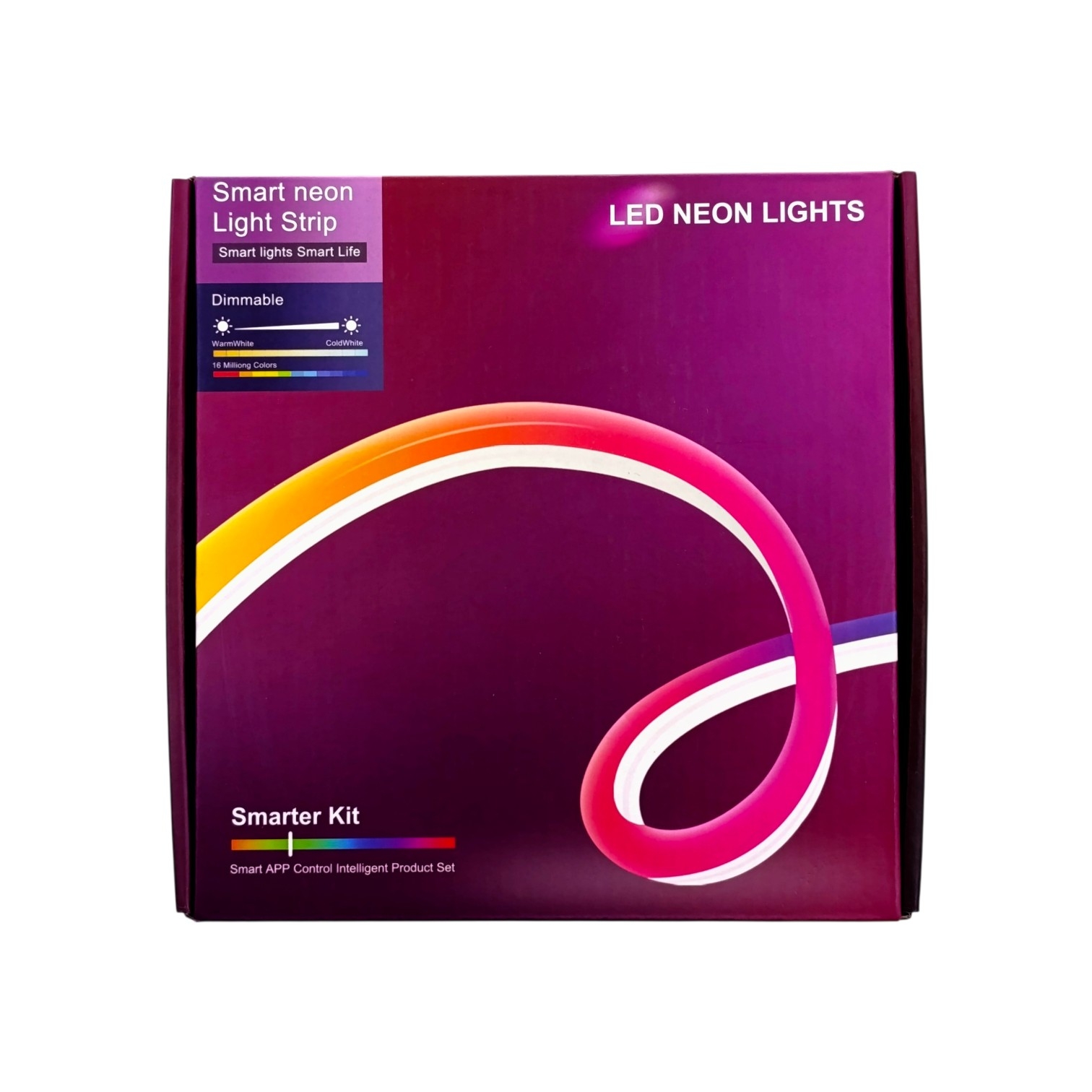 RGBW+IC LED Neon Rope Light Smart Kit (10M)