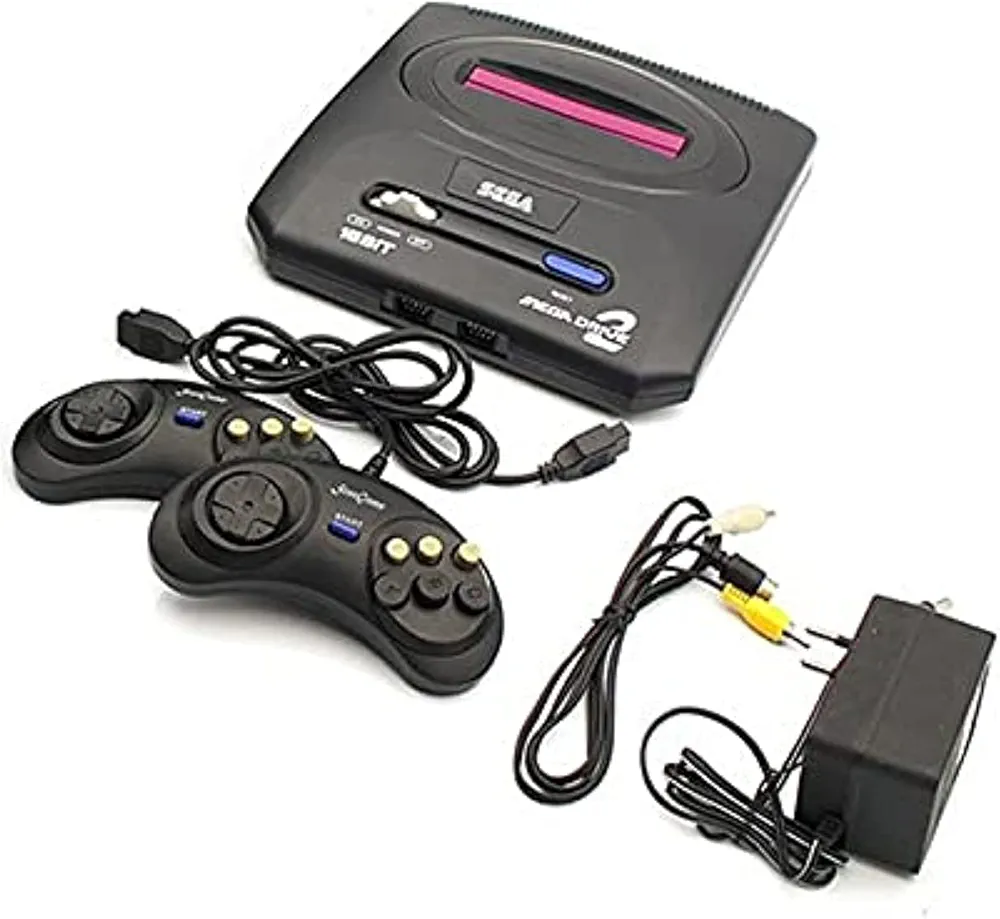 Sega Mega Drive 2 (16 Bit) - Black - صورة 2
