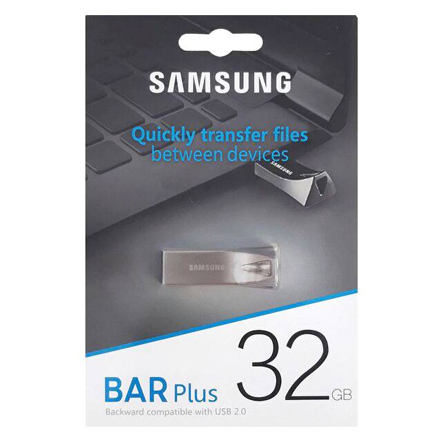 Samsung Bar Plus 32GB USB 2.0 Flash Drive