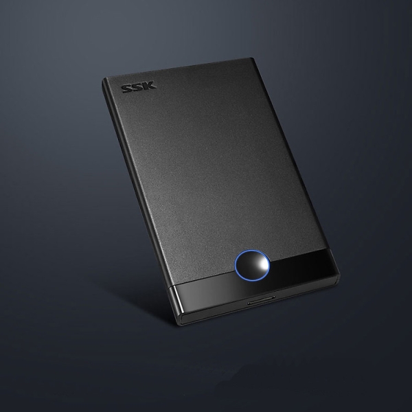 SSK Aluminum 2.5" Hard Drive Enclosure, model SHE090